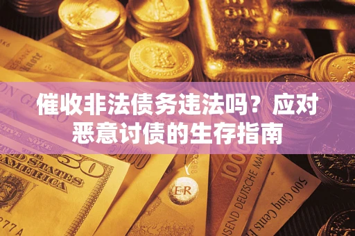 济南催收非法债务违法吗？应对恶意讨债的生存指南
