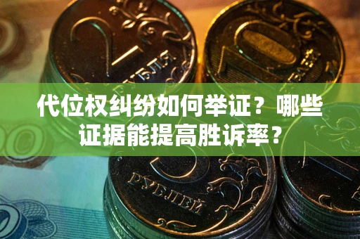 济南代位权纠纷如何举证？哪些证据能提高胜诉率？